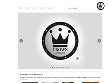 Tablet Screenshot of crown-presents.com